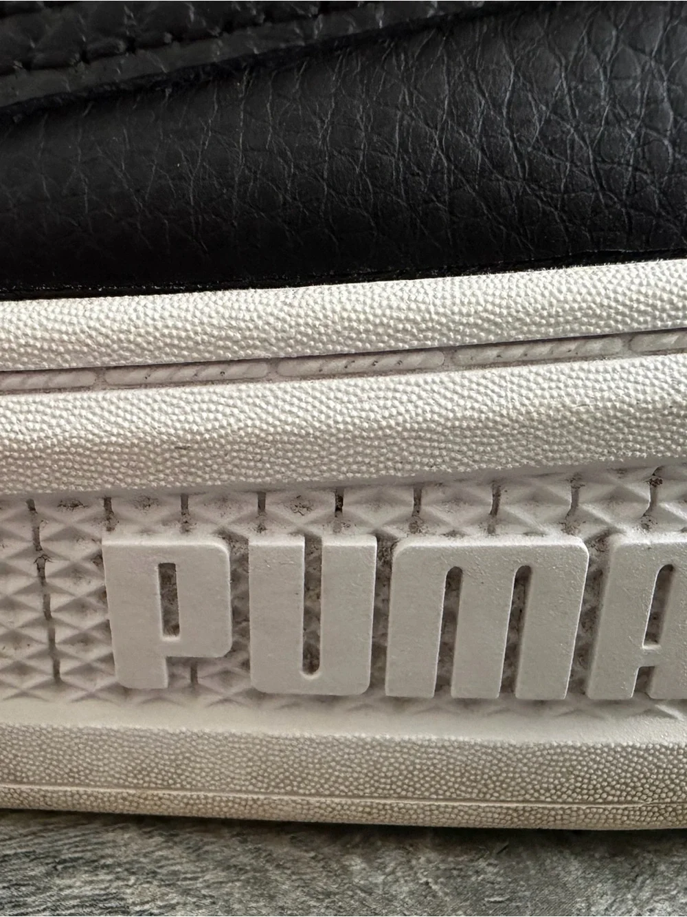 Puma Smash V3 Platform Sneakers in black and white Men’s size 10